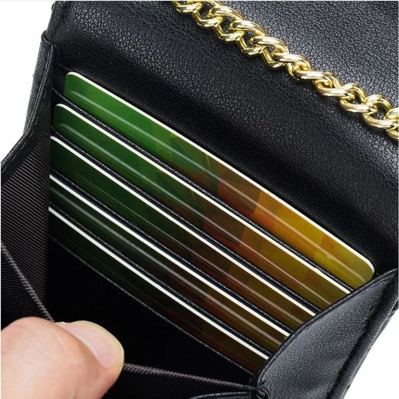 Women Crossbody Simple Cell Phone Bag Wallet Leather Card Holder Pouch Purse US - Picture 3 of 15